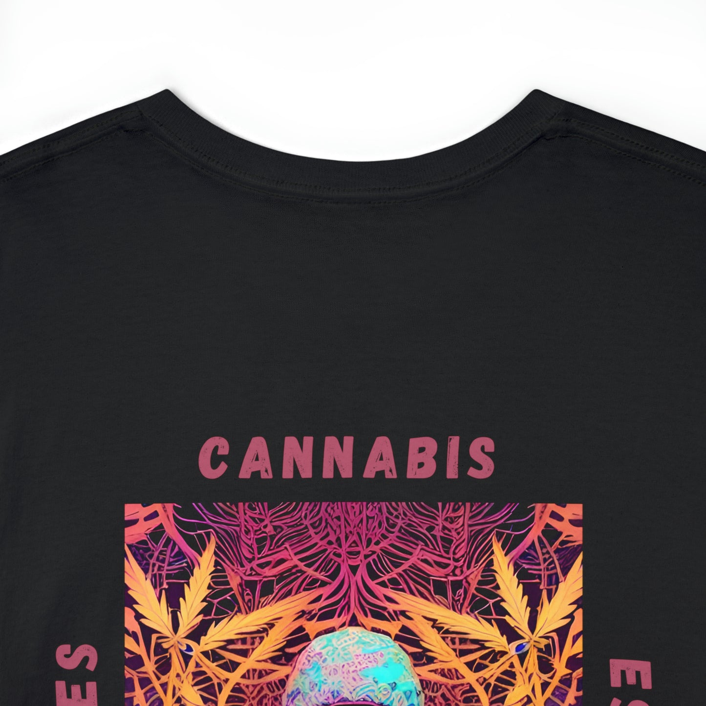 Weed Wizard T-Shirt No. 2 - Mystical Design for Cannabis Enthusiasts - Dank Bones Cannabis Est. 2023 Gift Tee (4 colors)