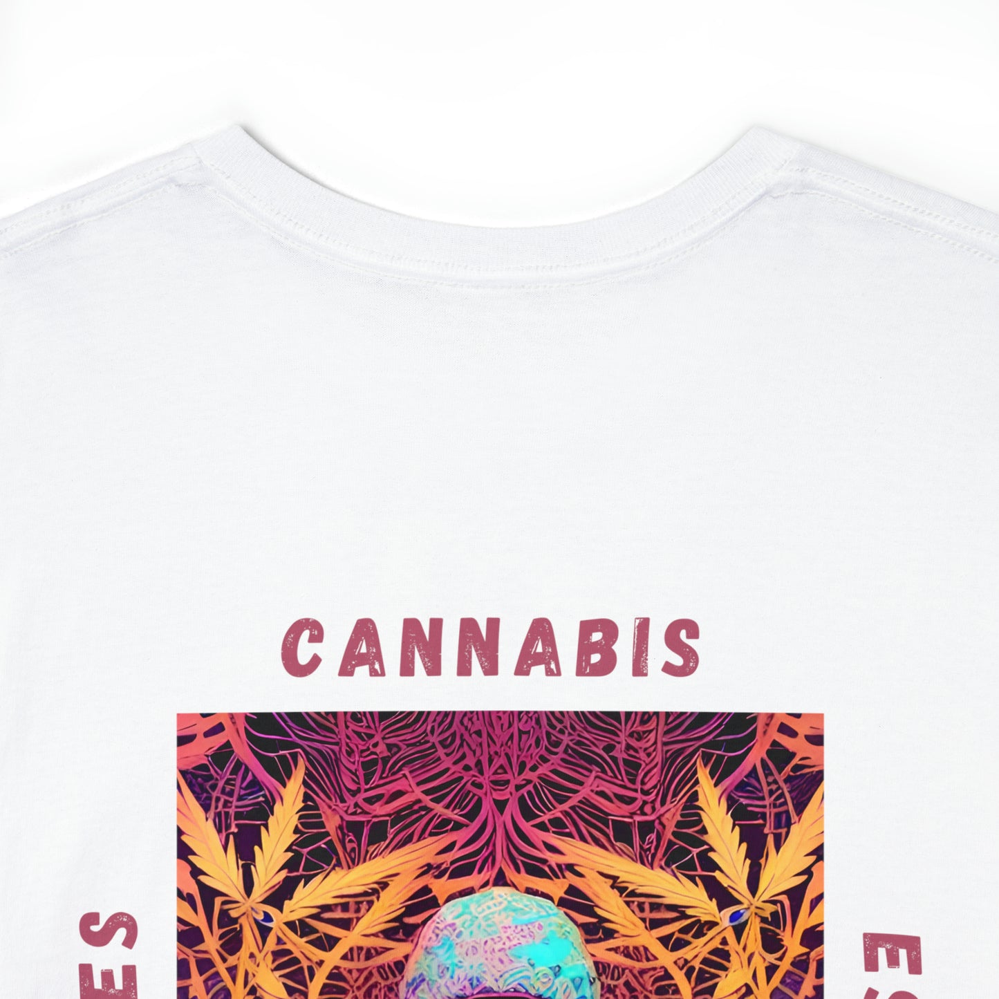 Weed Wizard T-Shirt No. 2 - Mystical Design for Cannabis Enthusiasts - Dank Bones Cannabis Est. 2023 Gift Tee (4 colors)
